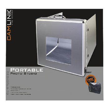 CL-STUDIO20 Mini fotostudio professioneel 47 x 47 x 53 cm Verpakking foto